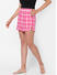 Snazzy Checked Rayon Lounge Shorts