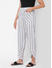 Elegant Striped Cotton Lounge Pants