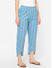 Blue Checked Lounge Pants