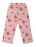 Girls Cute Peach Giraffe Pyjama Set