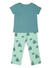 Girls Comfy Green Giraffe Pyjama Set