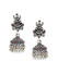  Ethnic Indian Traditional Oxidized Silver Goddess Lakshmi Temple Jewellery Set For Women
