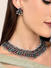  Ethnic Indian Traditional Peacock Necklace and Earring Set For Women