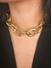 ToniQ Lets Link Gold Chain Statement Choker Necklace For Women