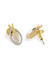 Amavi AD Stone embellished Pendant & Earrings Set For Women