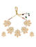  Dilwale Wedding Ethnic Indian Traditional Kundan & Pearl Jewellery Set For Women(1 Necklace+1 Earrings)