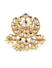 Kundan Beads Gold Plated Cocktail Ring