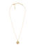 Toniq Gold Personalized Initial "S" Minimal Alphabet Necklace For Women