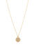 Toniq Gold Personalized Initial "S" Minimal Alphabet Necklace For Women
