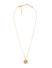 Toniq Gold Personalized Initial "P" Minimal Alphabet Necklace For Women