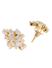Gold-Plated Cz Stud Earring For Women