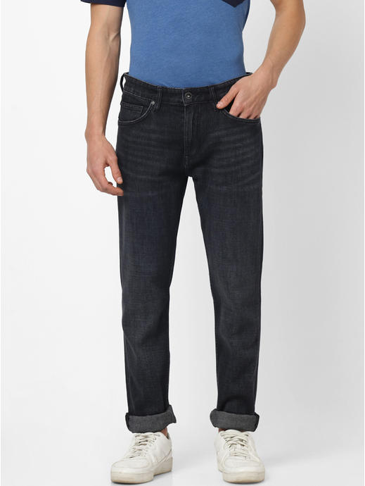 Soft Touch-Regular Fit Black jeans