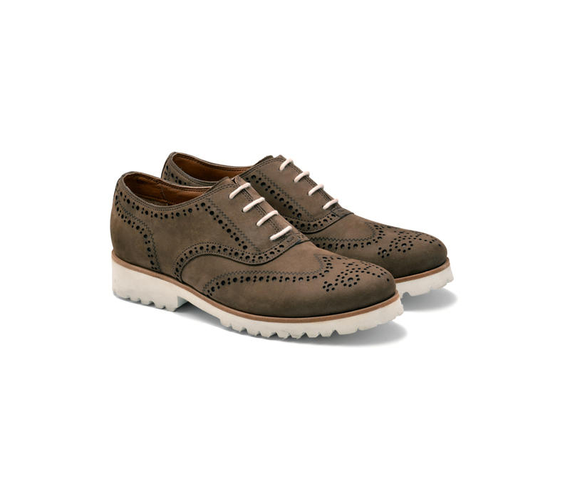 Brown Casual Lace-ups