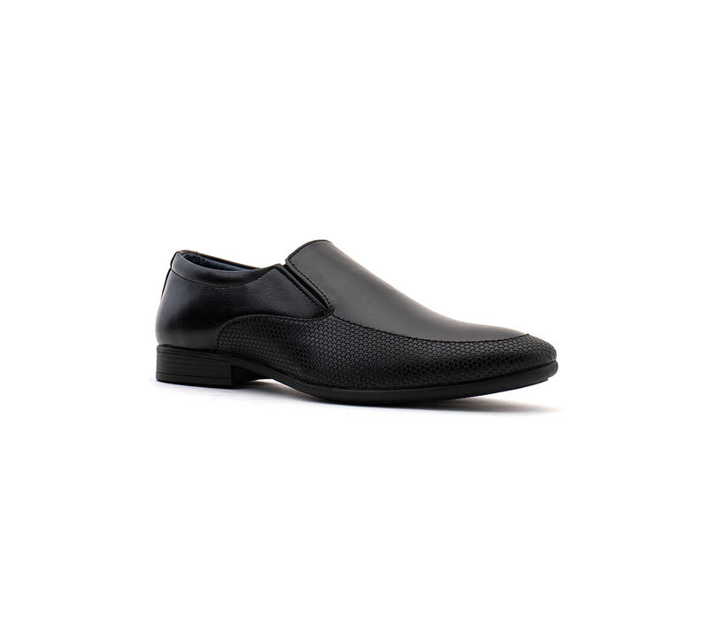 Khadim Black Slip-On Formal Shoe for Men