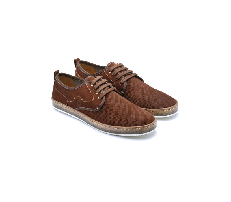Sneakers Lace Up - Brown