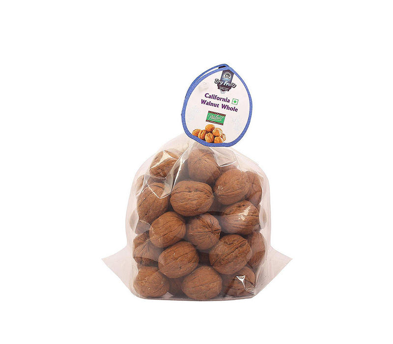 Wonderland Foods Premium California Inshell Walnuts 500 Grams (Akhrot with Shells Jumbo Size)