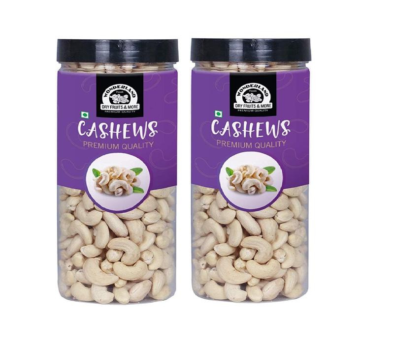 Wonderland Foods Premium Whole (W240) Cashew Nuts 1 KG (Better Quality Than W270)