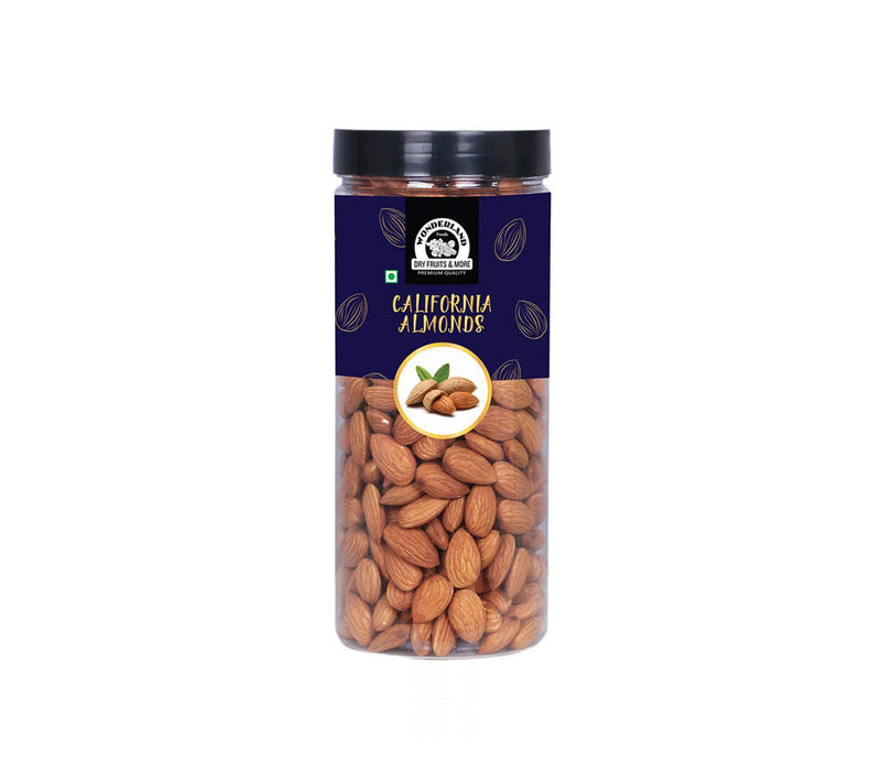 Wonderland Foods Premium Quality California Almonds - 500 G