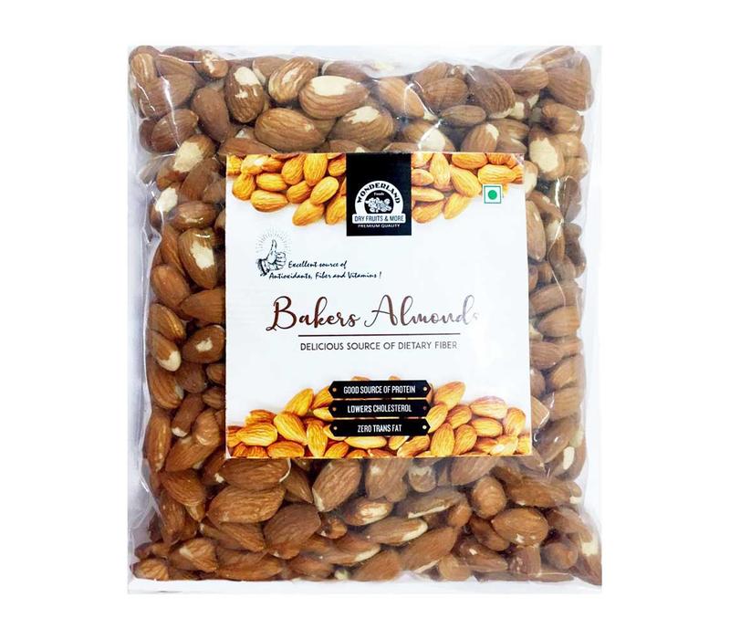 Wonderland Foods Bakers Almonds 500 Grams