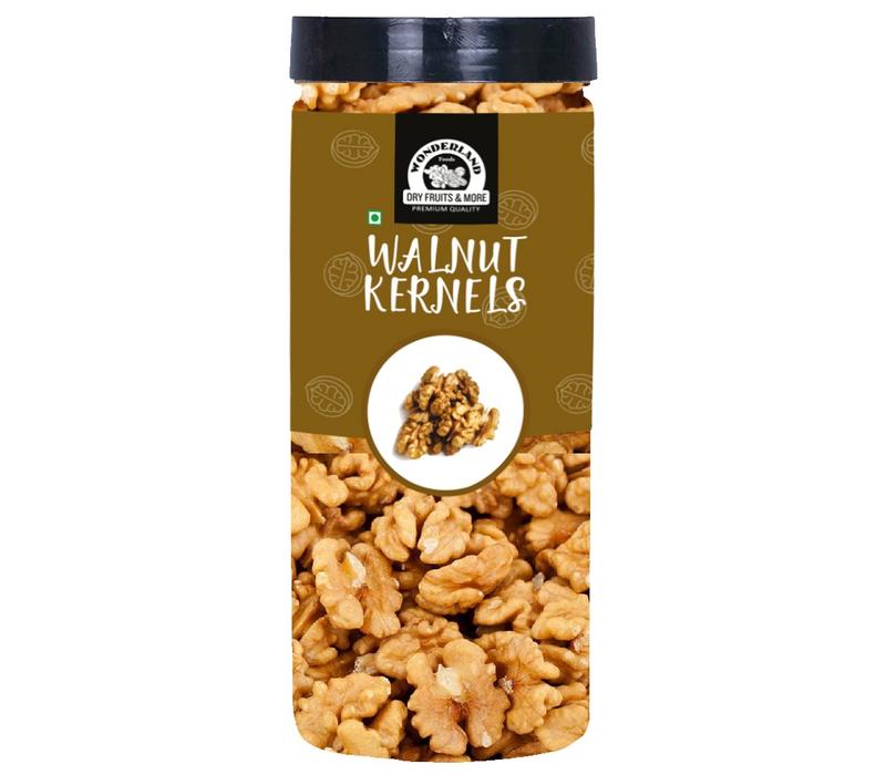 Wonderland Foods Healthy Immunity Dryfruits Walnuts Kernel (350g -Jar)