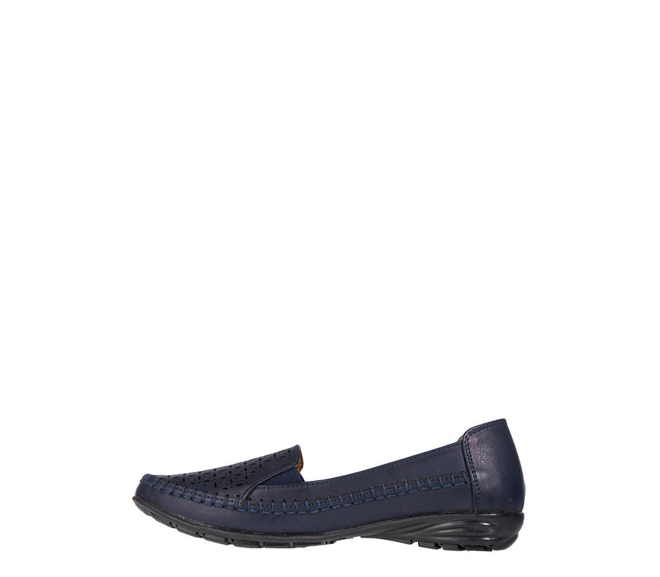 Sharon Navy Loafers Casual Shoe for Women