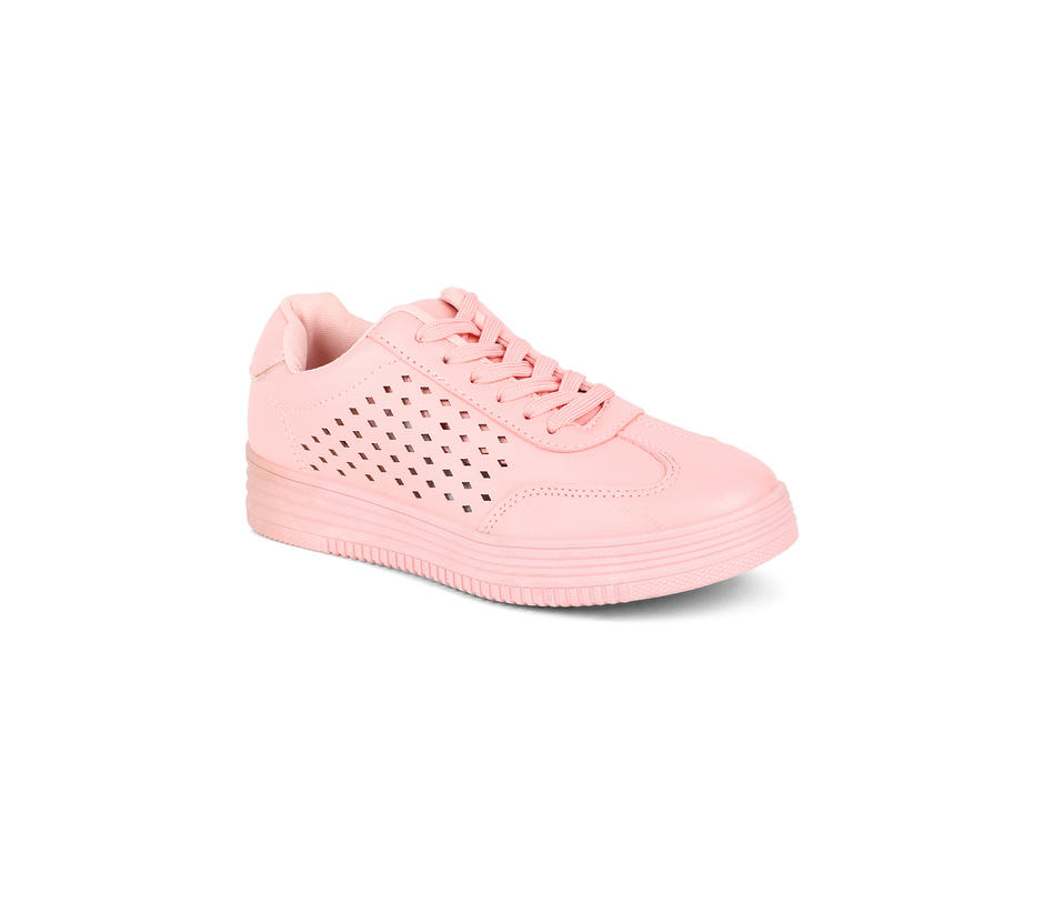 pink casual shoes