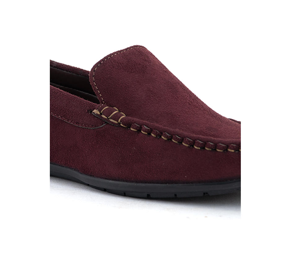 Lazard Maroon Loafers Casual Shoe for Men 