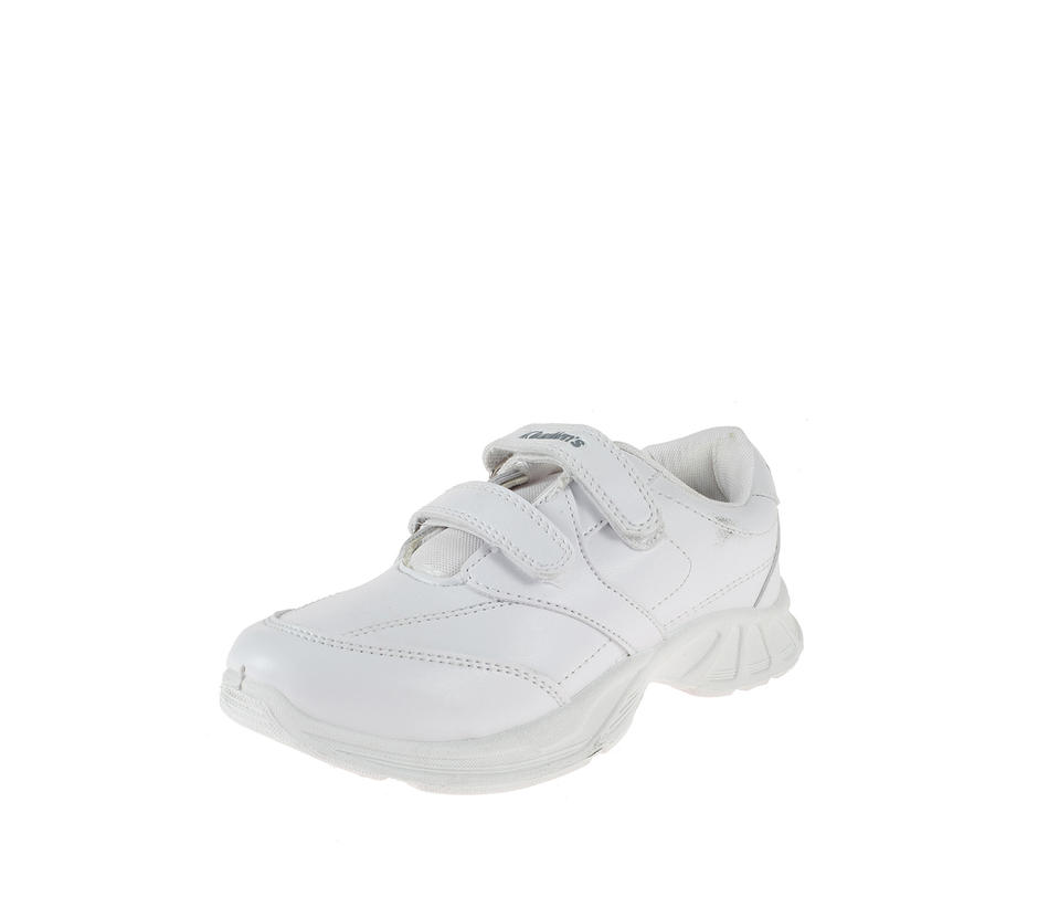 Khadim Boys White Sneakers School Shoe