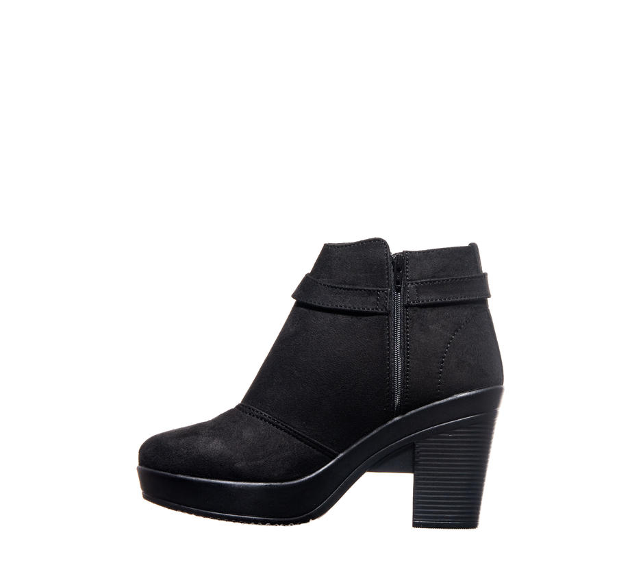Cleo Black Casual Boots for Women