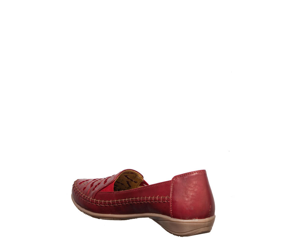 Sharon Women Maroon Casual Loafers 
