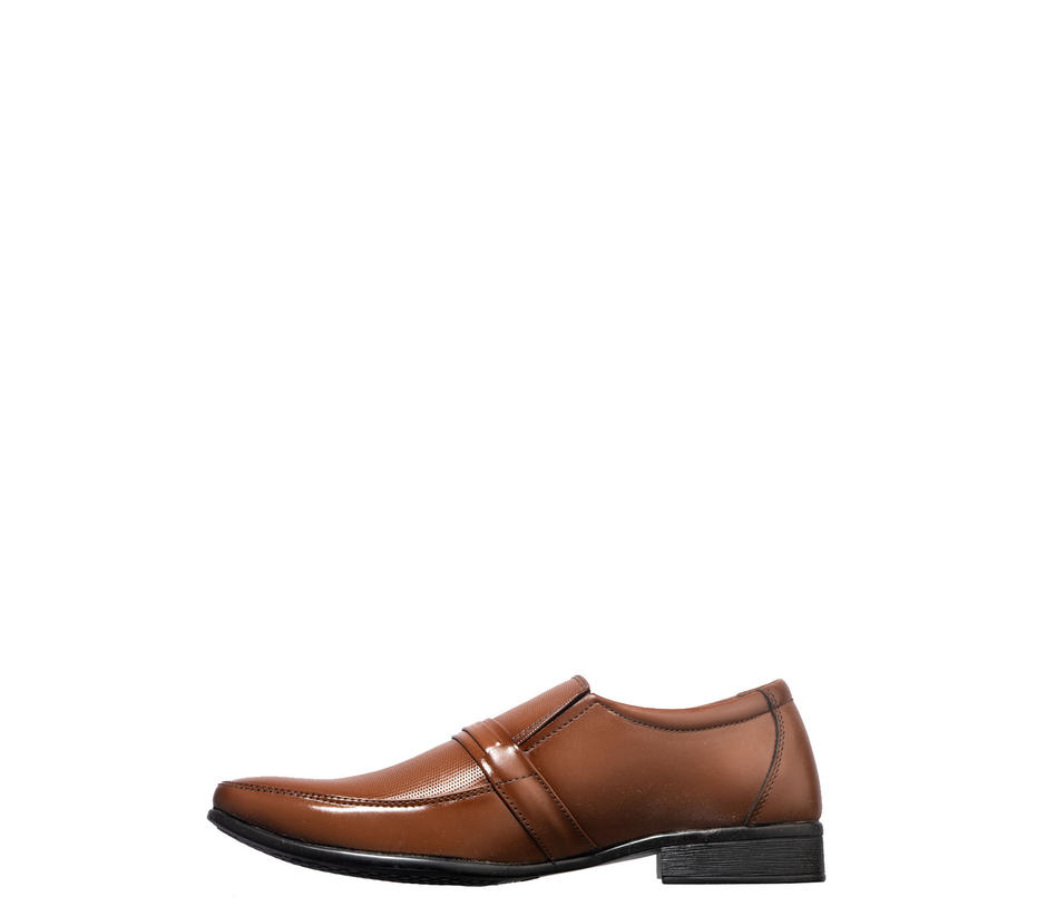 Khadim Men Brown Slip-On Formal Shoe 