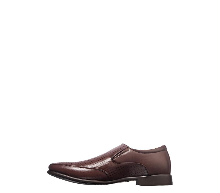 Lazard Brown Slip-On Formal Shoe for Men 