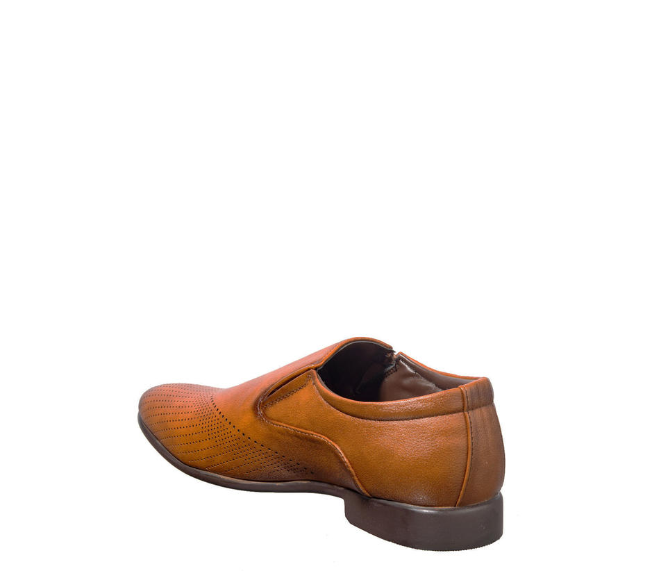 Lazard Tan Slip On Formal Shoe for Men