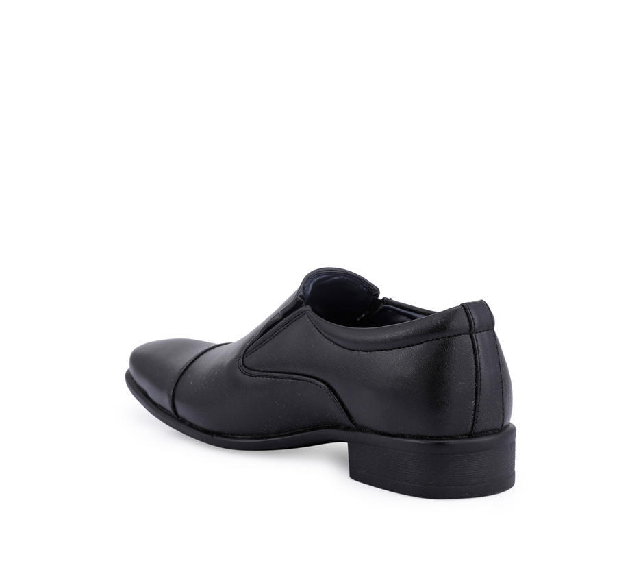 Khadim Men Black Slip-On Formal Shoe 