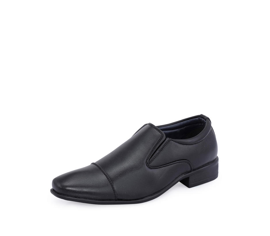 Khadim Men Black Slip-On Formal Shoe 
