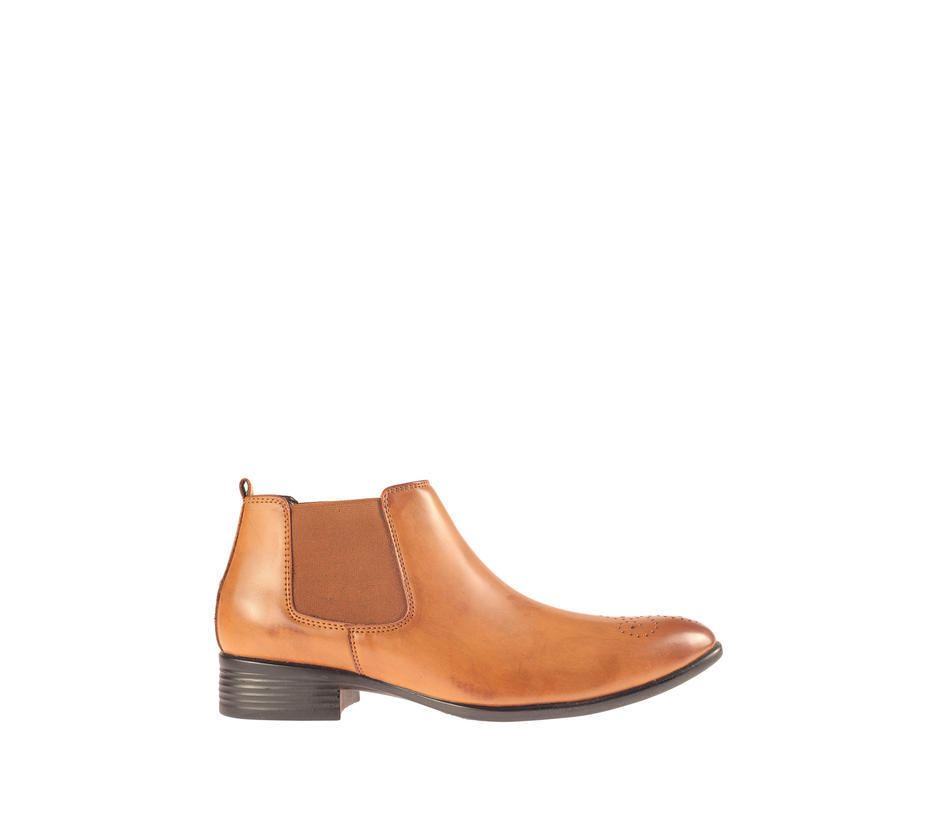 Lazard Tan Casual Chelsea Boots for Men