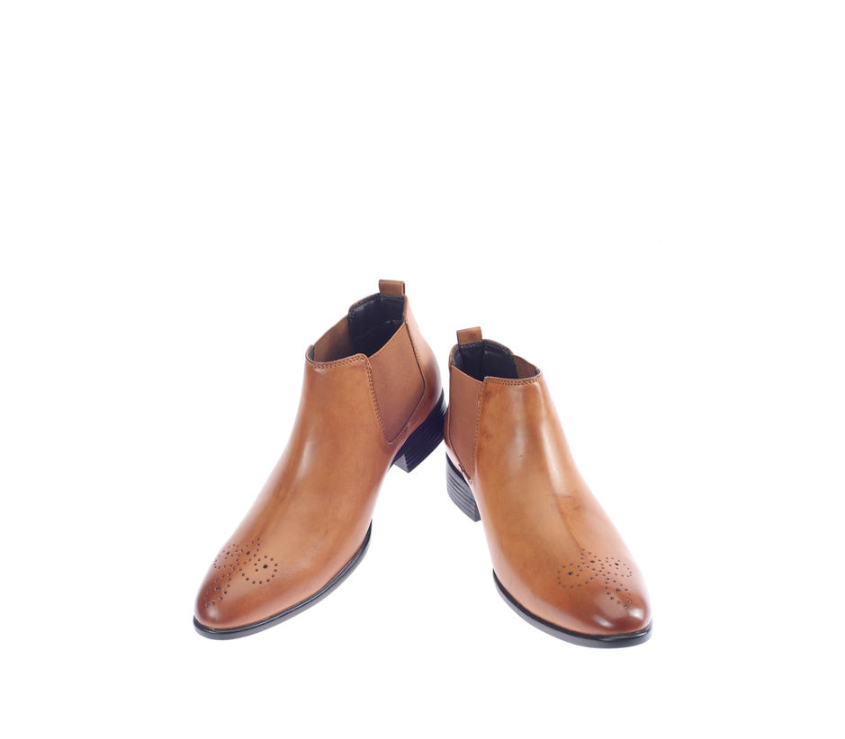 Lazard Tan Casual Chelsea Boots for Men