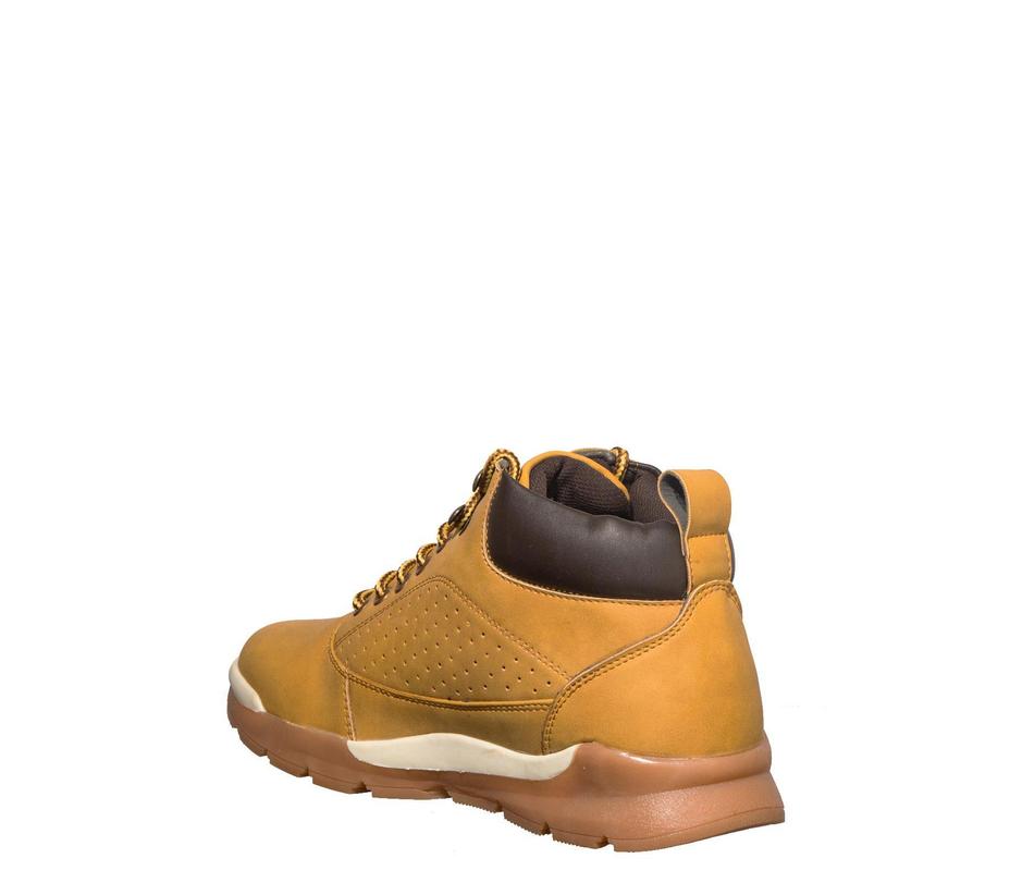 Turk Men Yellow Outdoor Boots 