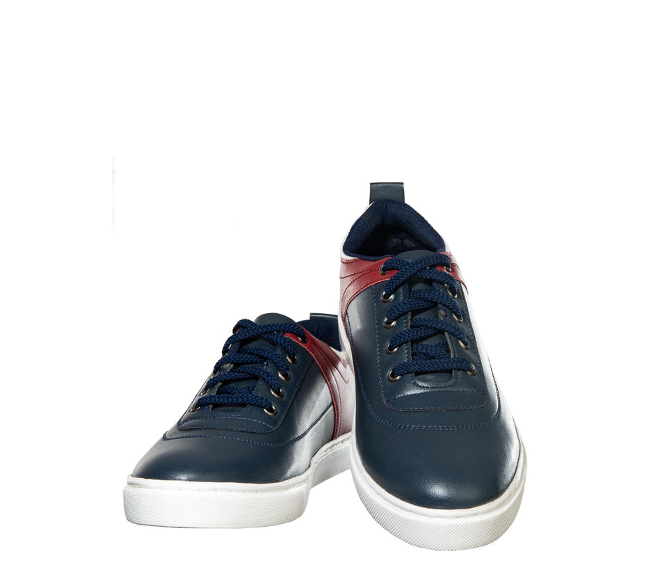 Lazard Navy Casual Sneakers for Men