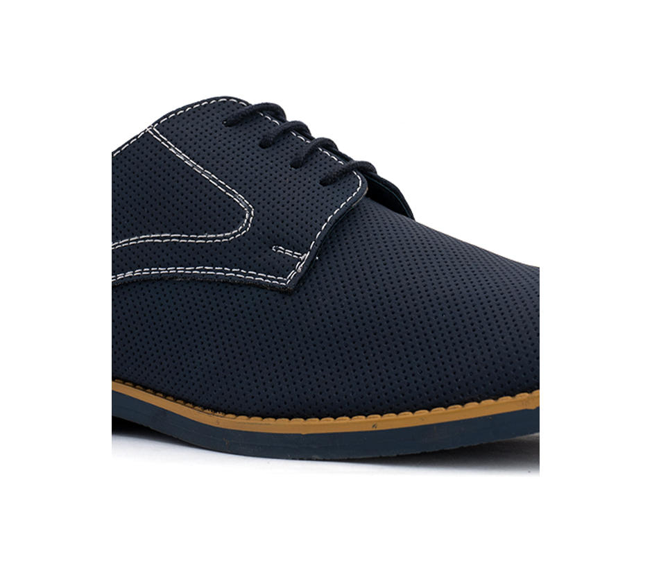Lazard Navy Derby Casual Shoe for Men