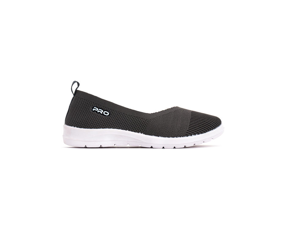 Pro Grey Slip On Casual Shoe for Women