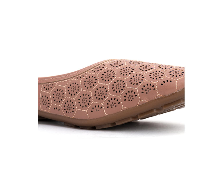 Khadim Pink Mule Flat Sandal for Women