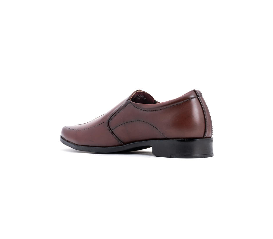 Lazard Brown Slip On Formal Shoe for Men