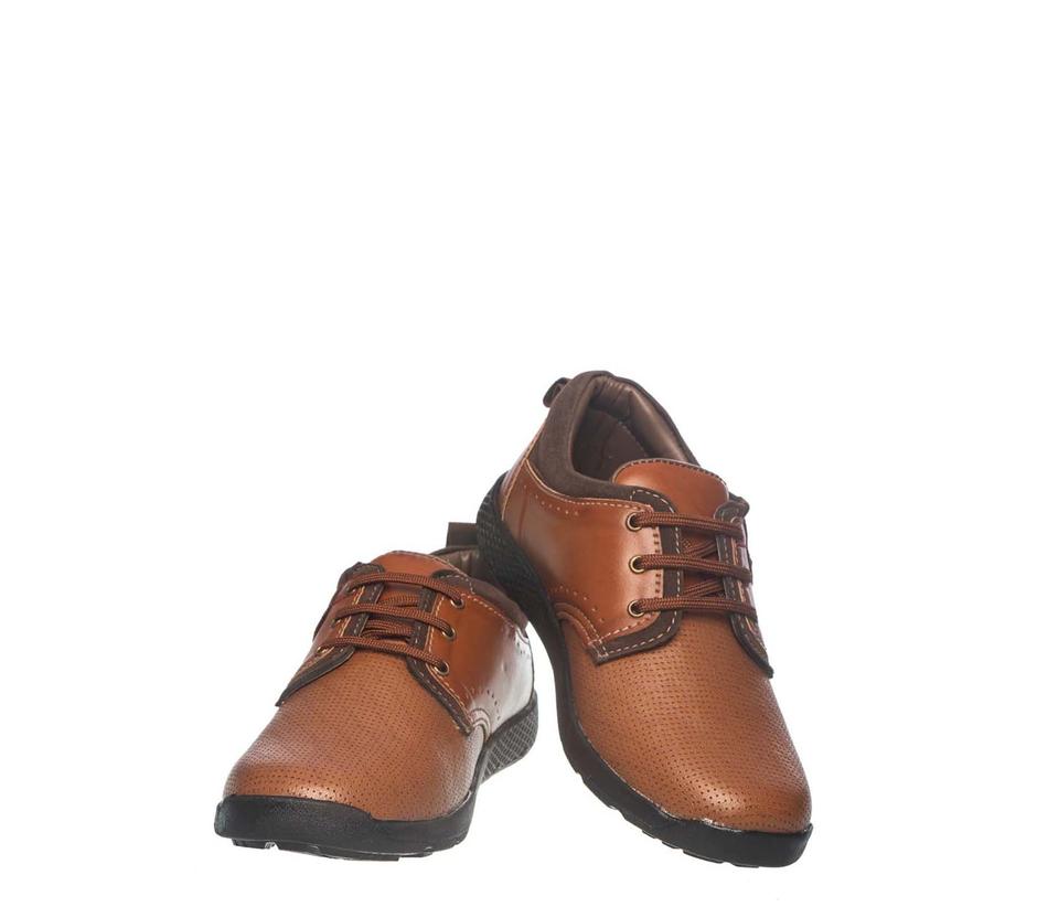 Pedro Brown Derby Casual Shoe for Boys