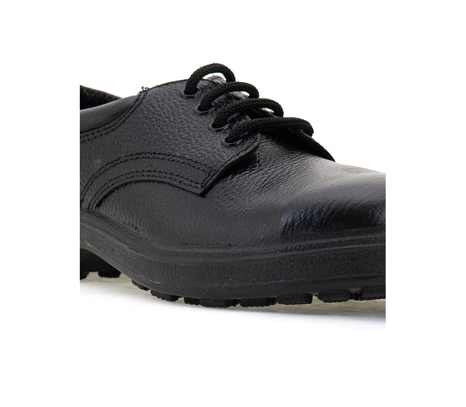 Khadim Black Leather Derby Formal Shoe for Men
