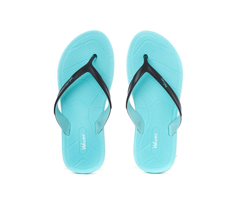 turquoise slippers for women