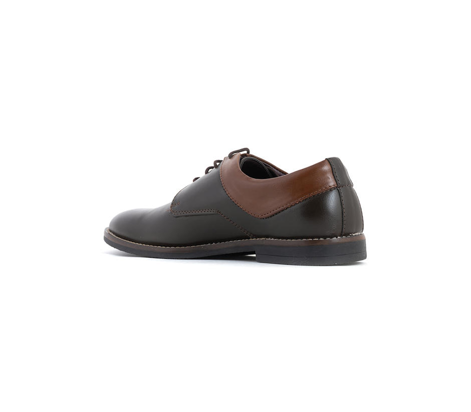 Lazard Brown Derby Formal Shoe for Men
