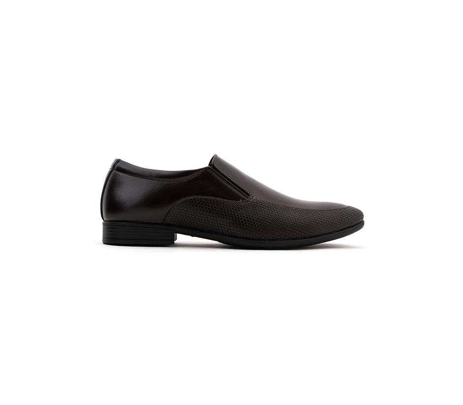 Khadim Brown Slip-On Formal Shoe for Men