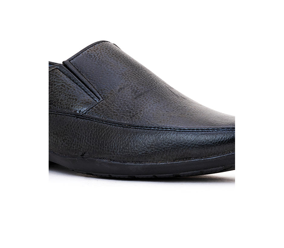 Khadim Black Slip-On Formal Shoe for Men 