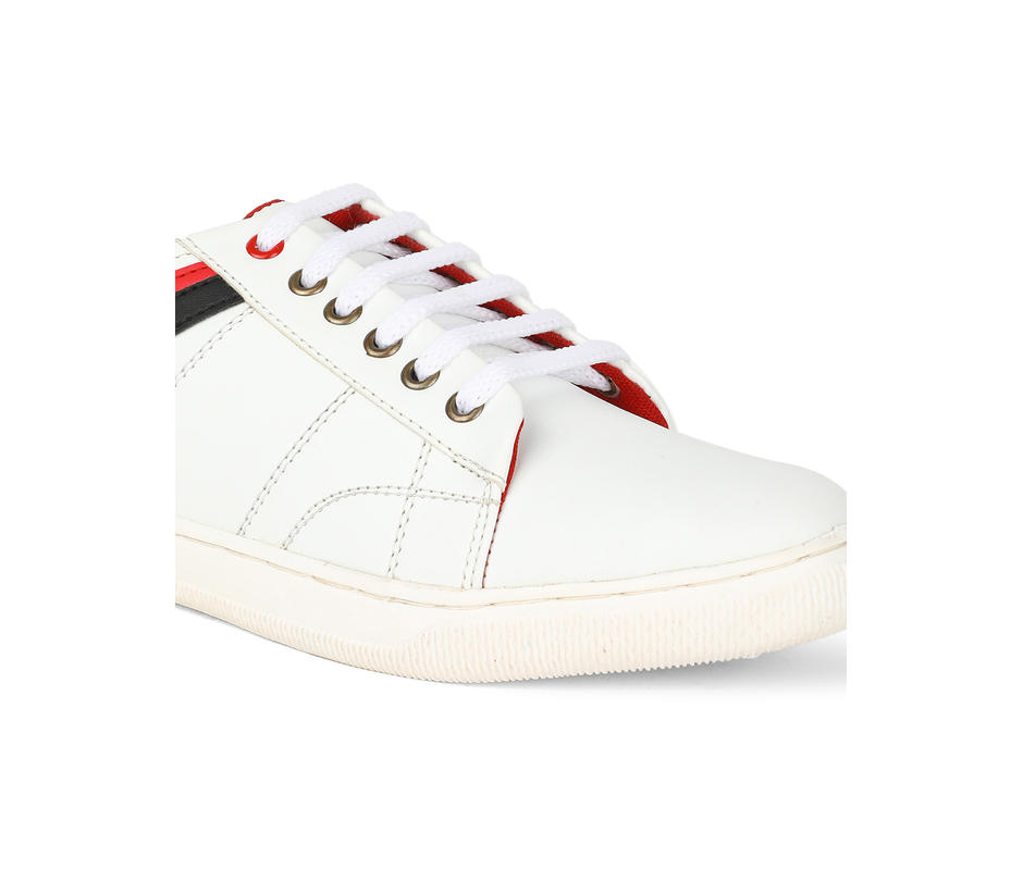 Lazard White Sneakers Casual Shoe for Men